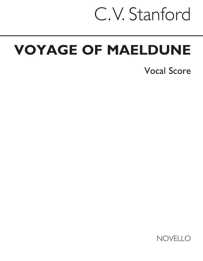 Voyage Of Maeldune Vocal Score