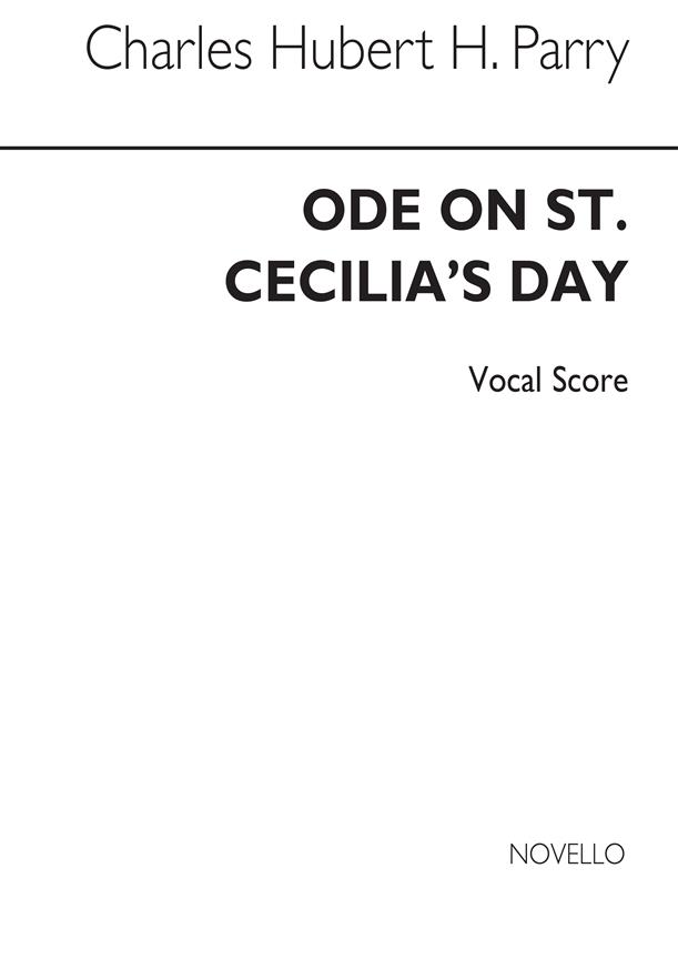 C.H.H. Ode On St Cecilia's Day V/S