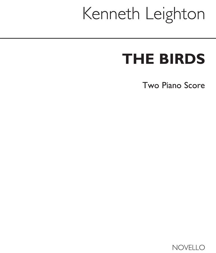 The Birds (2 Piano Version) - Score