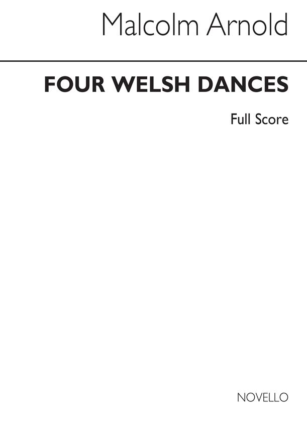 Four Welsh Dances Op.138 (Full Score)