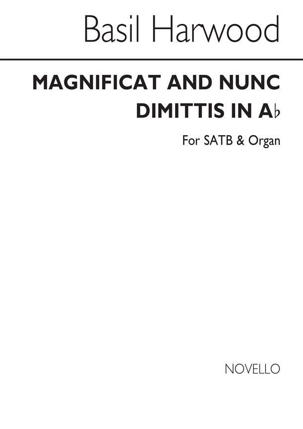 Magnificat And Nunc Dimittis In A Flat