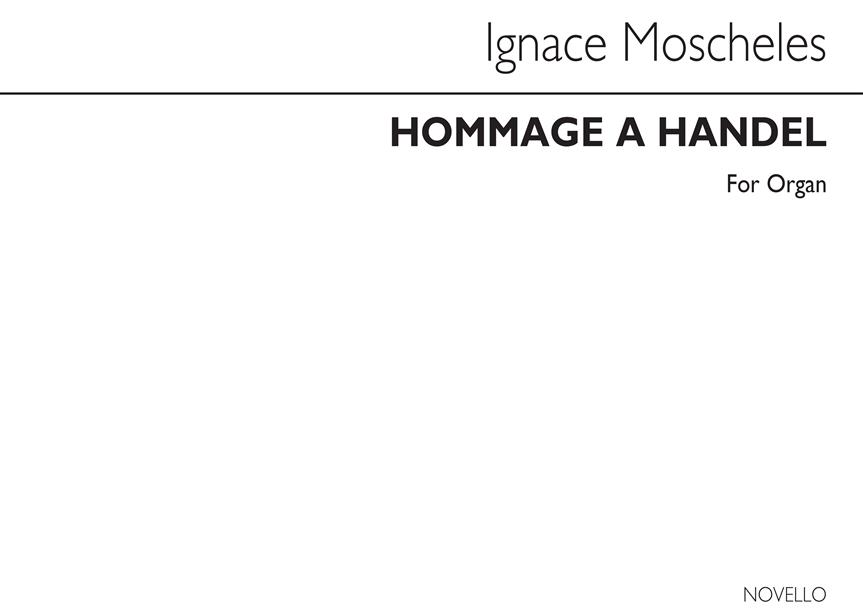 I Hommage A Handel Organ