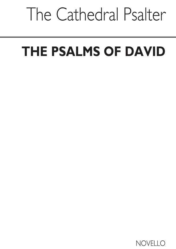The Old Cathedral Psalter Psalms Of David(Together With Canticles)
