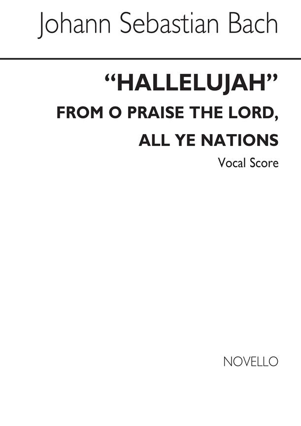 Hallelujah (From Motet 6) SATB/Organ
