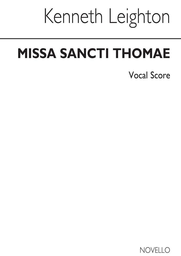 K Missa Sancti Thomae Ssatbb And Organ