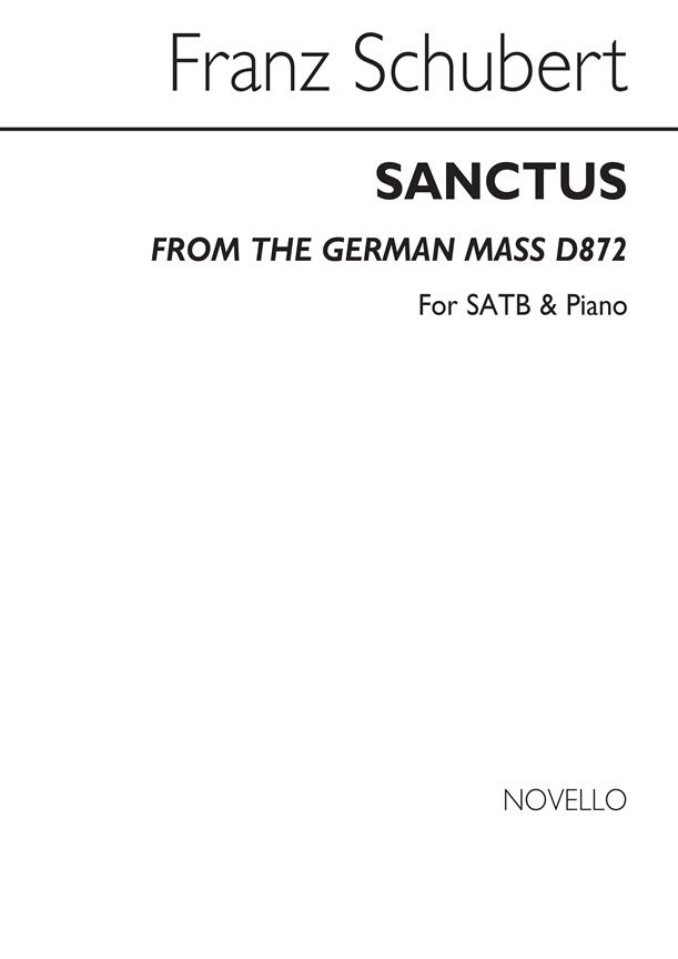 Sanctus From The German Mass (D872)