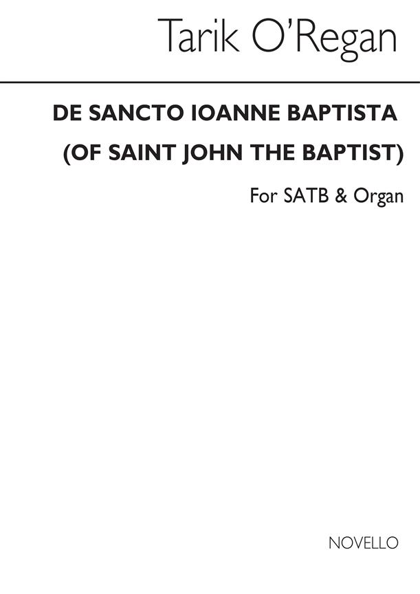 De Sancto Ioanne Baptista