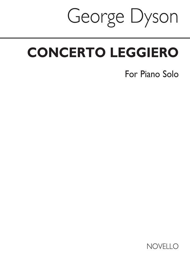 Concerto Leggiero (Piano Solo Part)