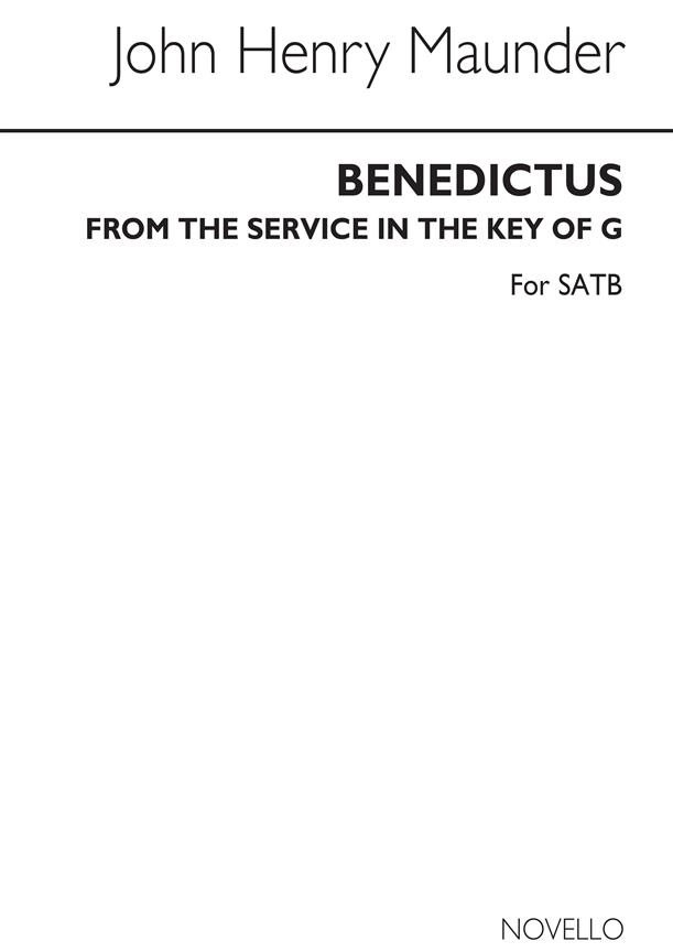 Benedictus in G (Chant Form)