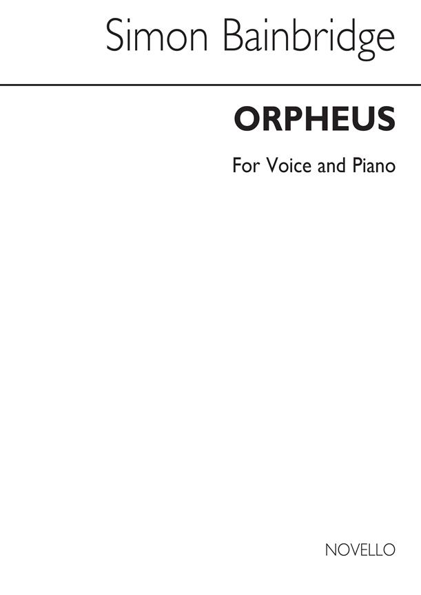 Orpheus - Voice/Piano