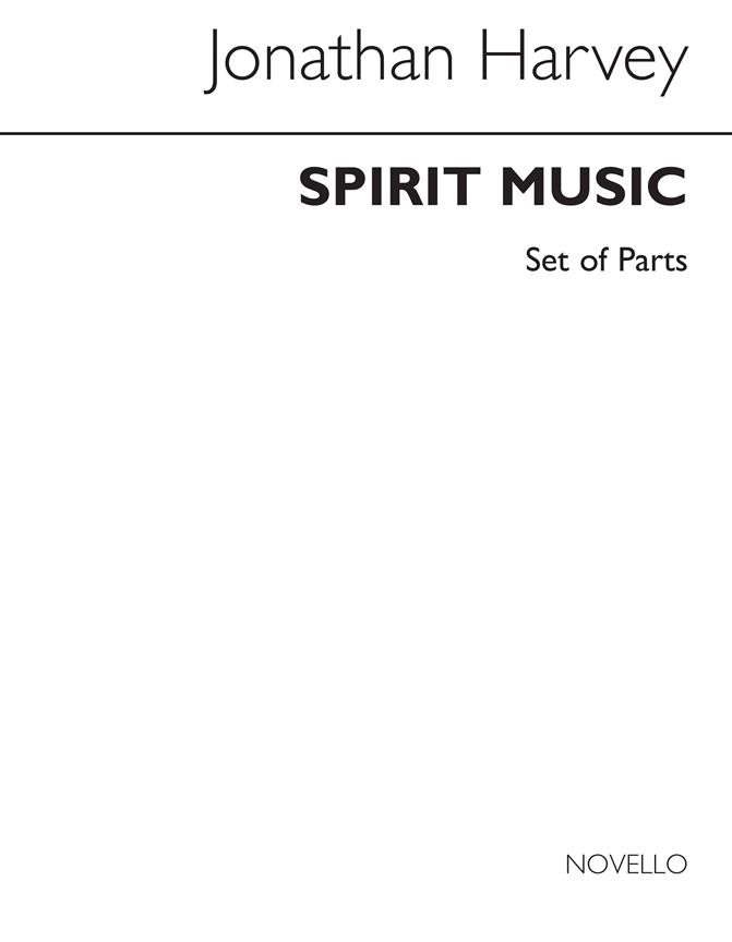 Spirit Music (Cantata X) Clarinet Parts
