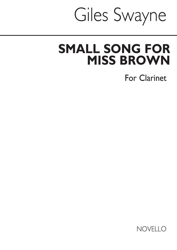 A Small Song For Miss Brown