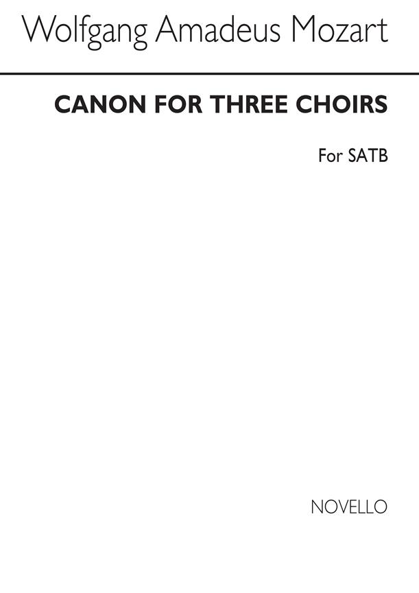 Canon For Three Choirs