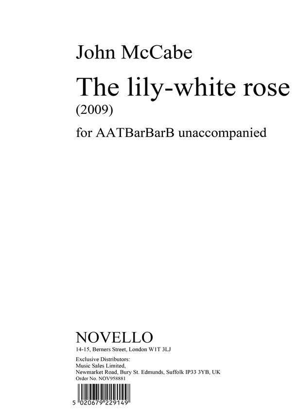 The Lily-White Rose