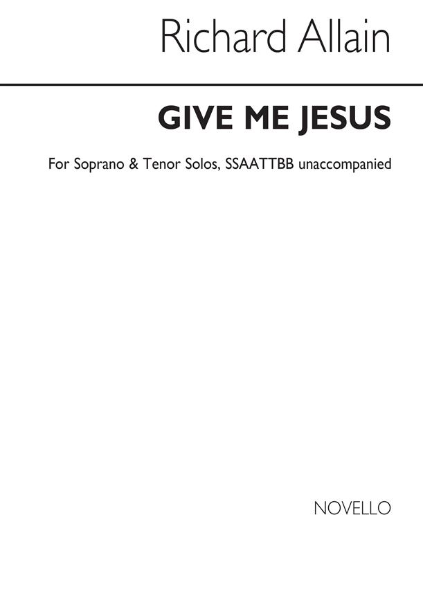 Give Me Jesus