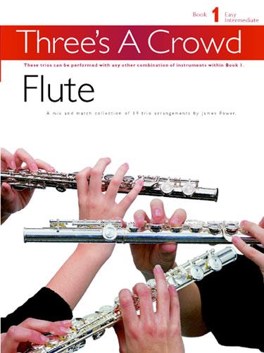 Three’s A Crowd: Book 1 Flute