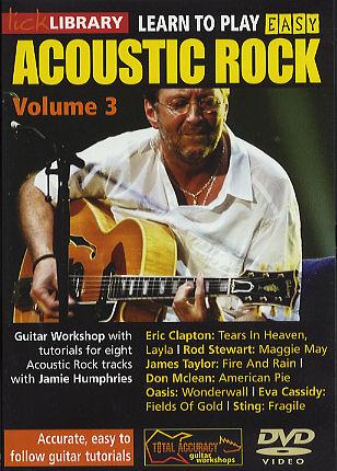 Learn To Play Easy Acoustic Rock Volume 3