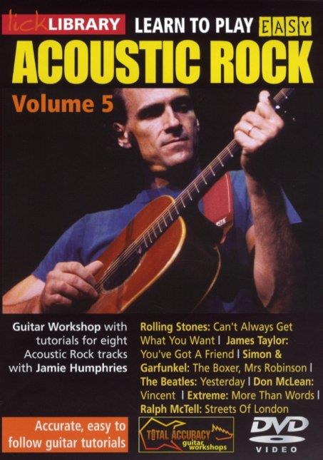 Learn To Play Easy Acoustic Rock - Volume 5