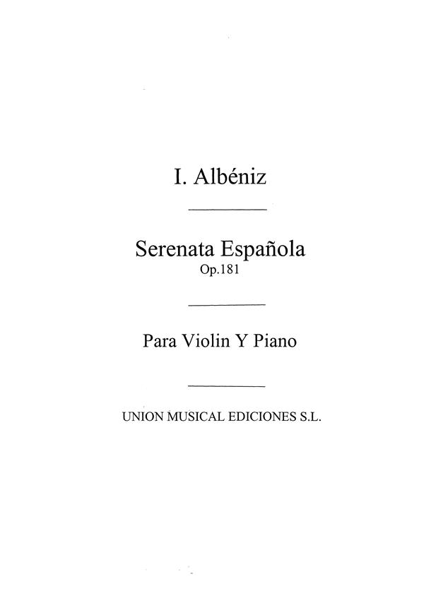 Serenata Espanola Op.181