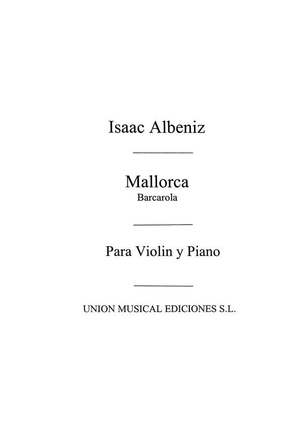 Mallorca Barcarola For Violin And Piano