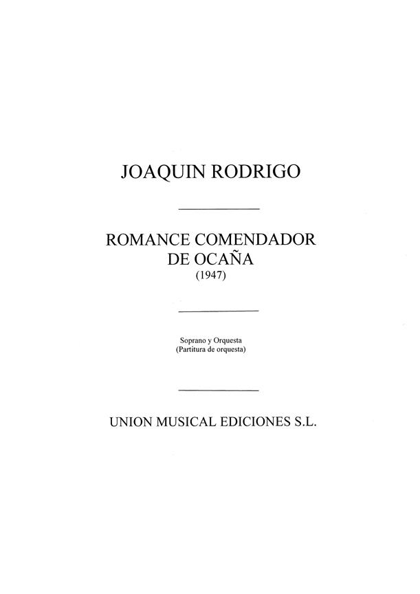 Romance Del Comendador De Ocana (1947)