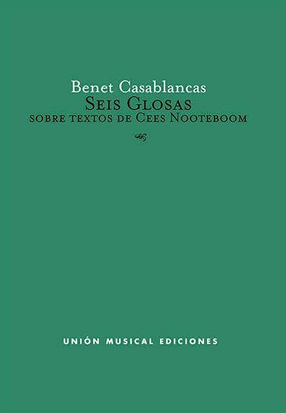 Seis Glosas Sobre Textos De Cees Nooteboom