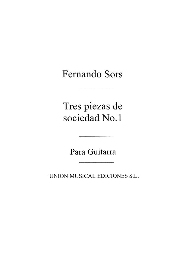 Tres Peizas De Sociedad No.1