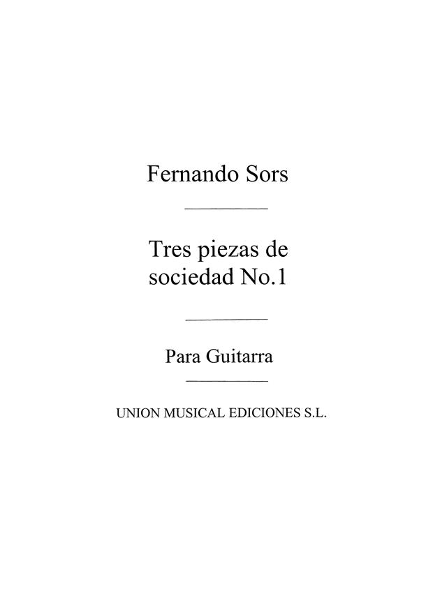 Tres Peizas De Sociedad No.1