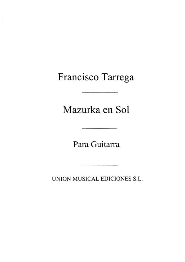 Mazurka En Sol