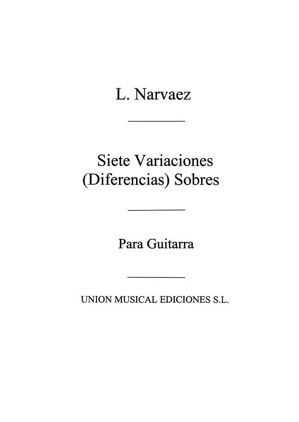 Siete Variaciones Sobre Guardame Las Vacas