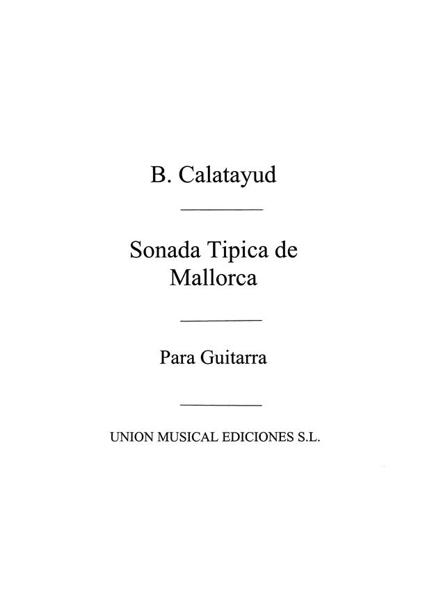 Sonada Tipica De Mallorca for Guitar