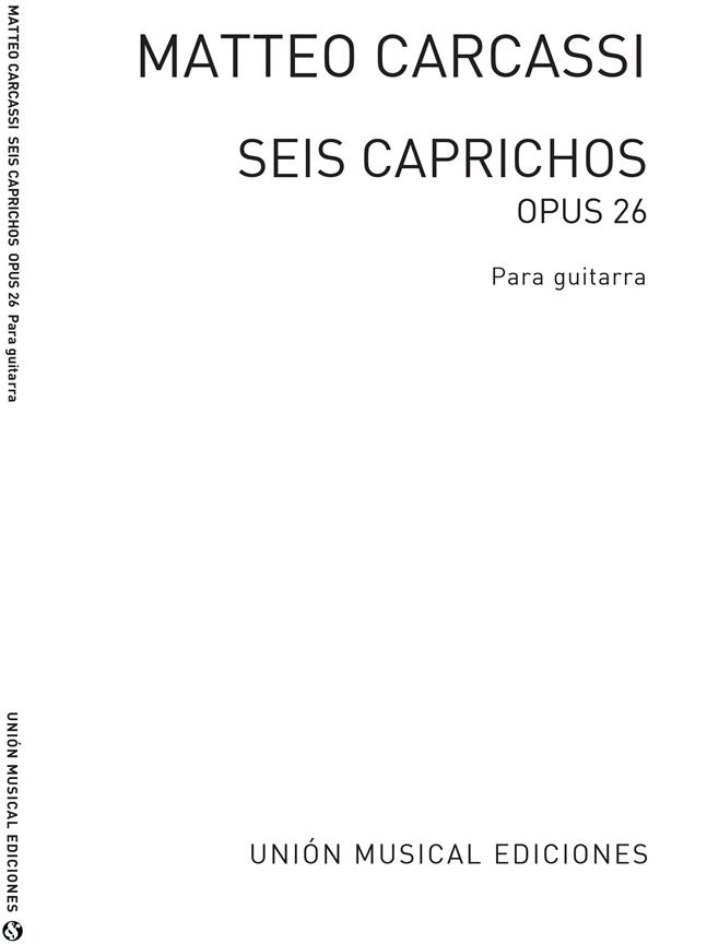 Seis Caprichos Op.26 (R Sainz De La Maza) Guitar