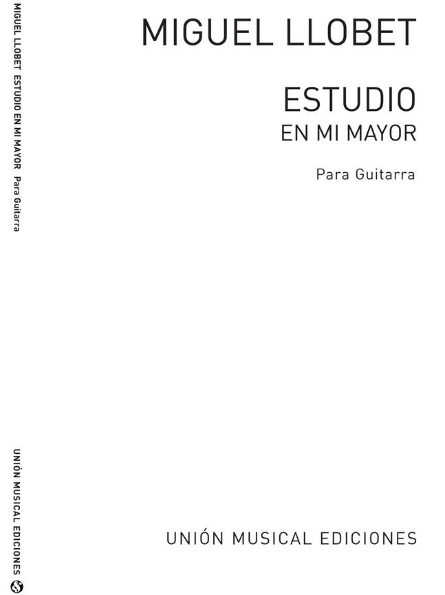Estudio En Mi Mayor E Major