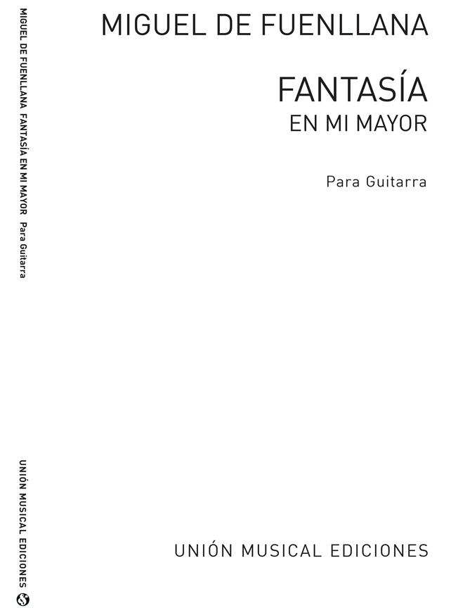 Fantasia En Mi Mayor E Major