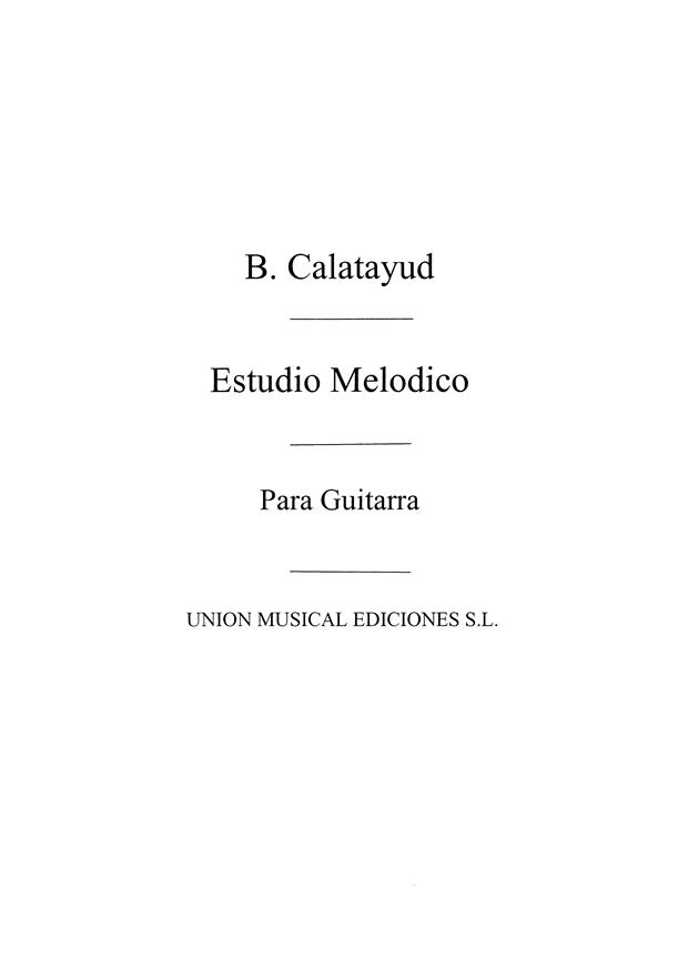 Estudio Melodico