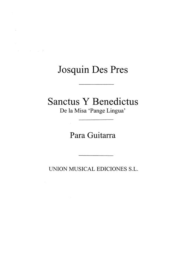 Sanctus Y Benedictus Misa Pange Lingua