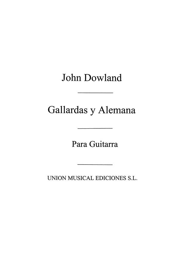 Gallardas Y Alemana (R Sainz De La Maza) Guitar