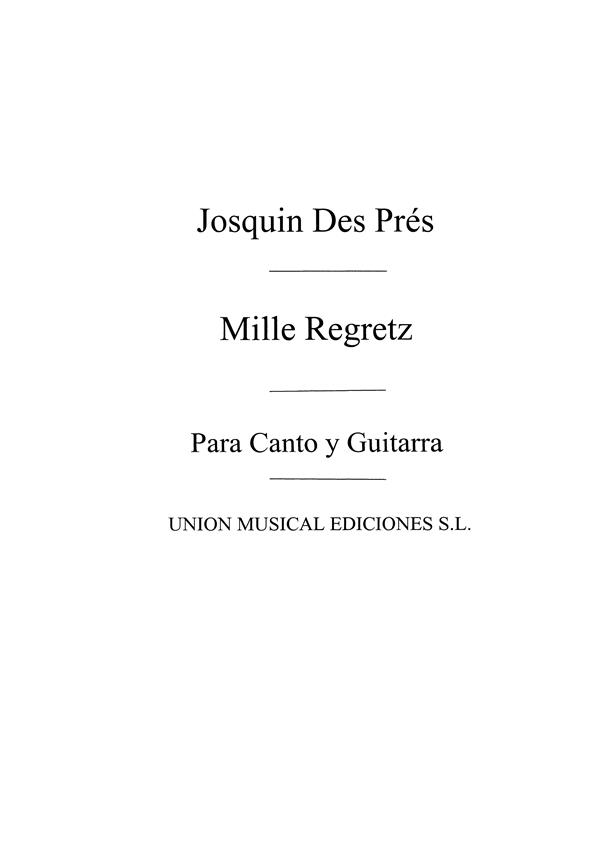 Mille Regretz Cancion (Azpiazu)