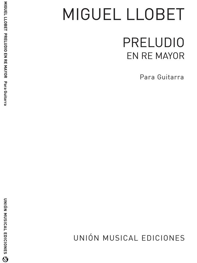 Preludio En Re Mayor D Major
