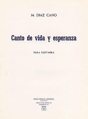 Canto De Vida Y Esperanza Guitar