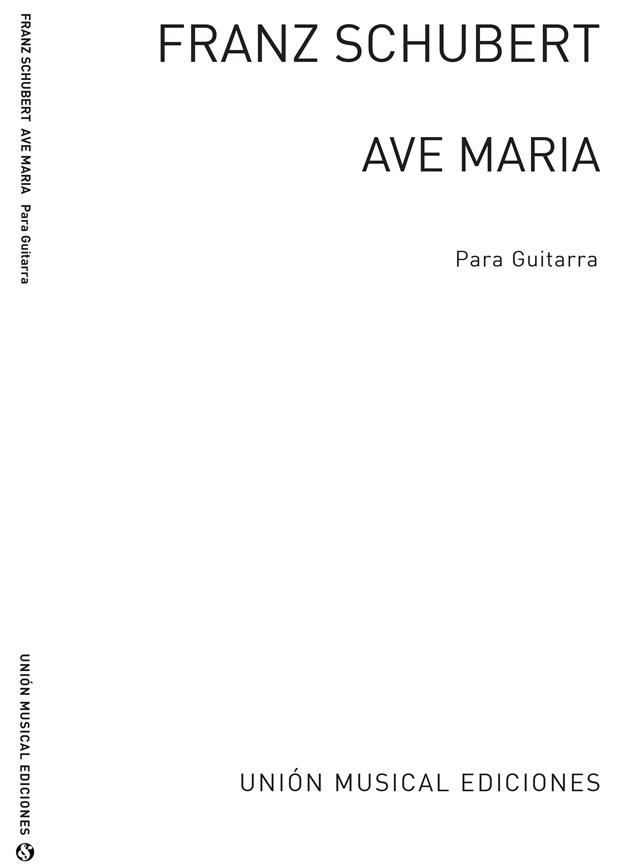 Schubert: Ave Maria (Balaguer) for Guitar