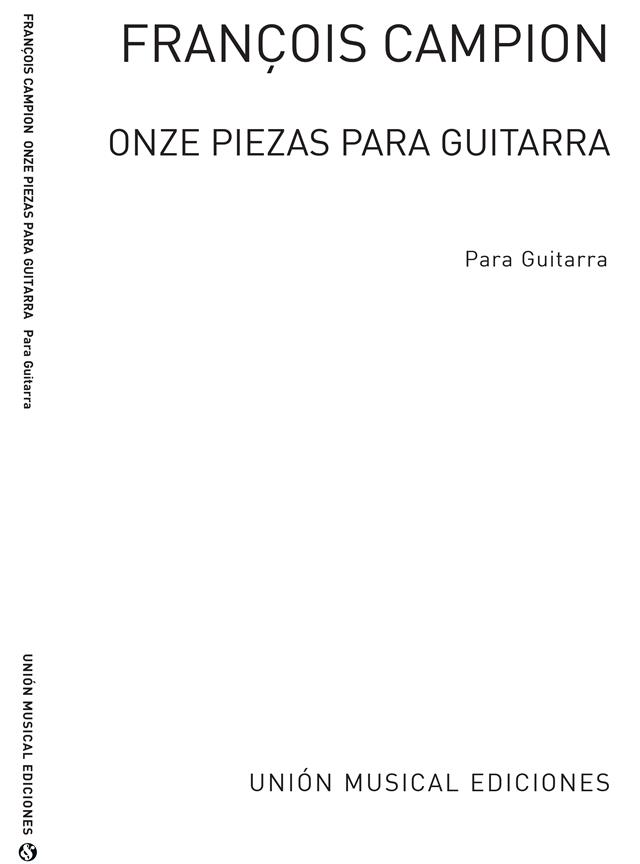 Campion: Once Piezas Para Guitarra (Gousse) for Guitar