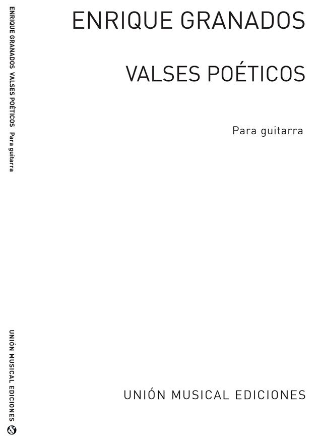 Valses Poeticos (balaguer) Guitar