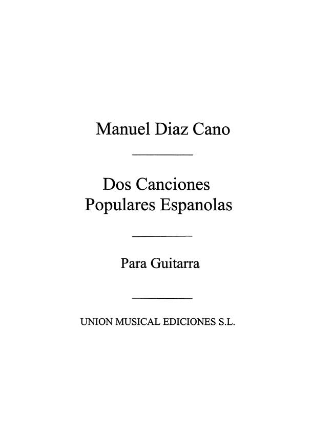 Dos Canciones Populares Espanola
