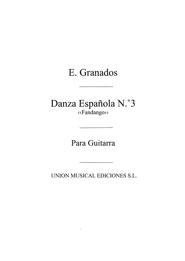 Danza Espanola No.3 Fandango (azpiazu)
