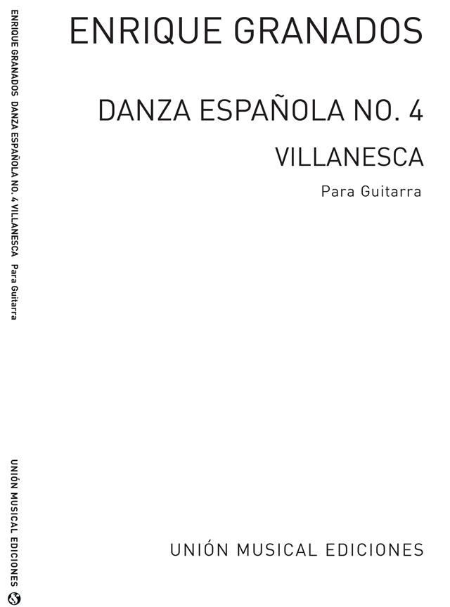 Granados Danza Espanola No.4 Villanesca (azpiazu)