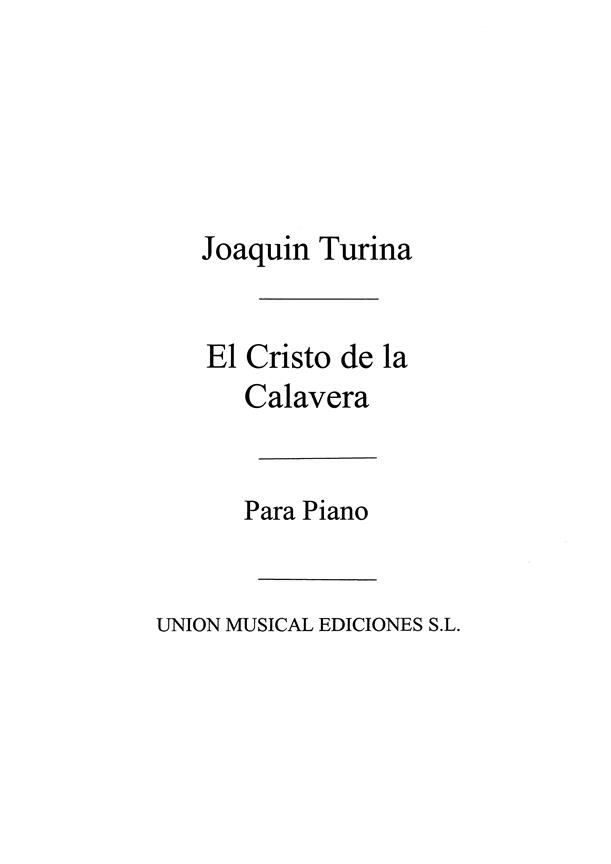 El Cristo De La Calavera Leyanda Becqueriana Op.30