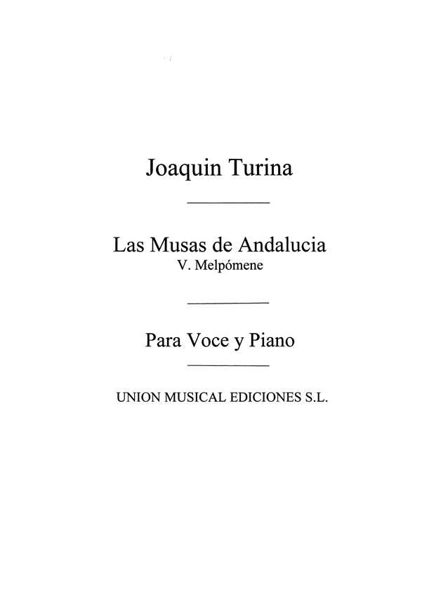 Musas De Andalucia No5 Melpomene Piano