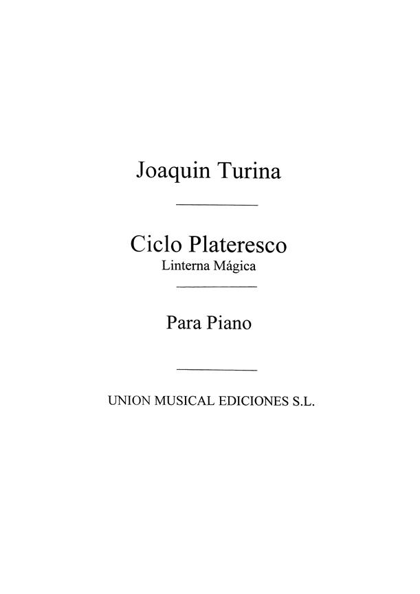 Linterna Magina Op.101 Ciclo Plateresco For Piano