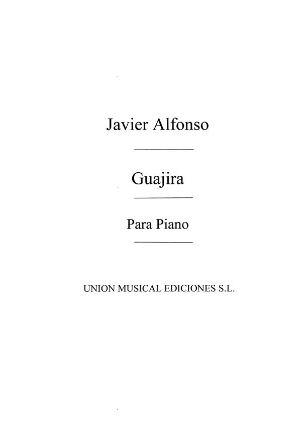 Guajira For Piano